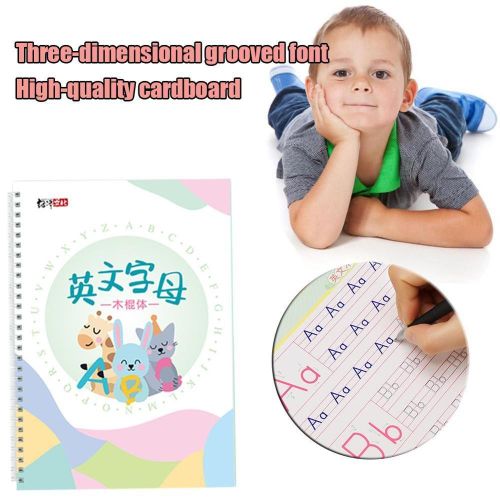 Generic Groove Copybook For Calligraphy Books For Kids Wor