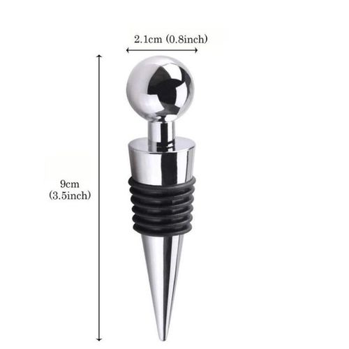 Generic 3 PCs Metal Leak Proof Wine Stoppers - image 2