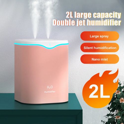 product_image_name-Generic-Humidifier 2000ML USB Air Humidifier Double Spray Diffuser-2