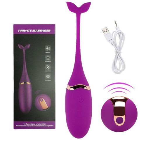 product_image_name-Generic-Couple's Sex Toy Remote Controlled Vibrator Rechargeable Vibrating Remote Sex Toy-2