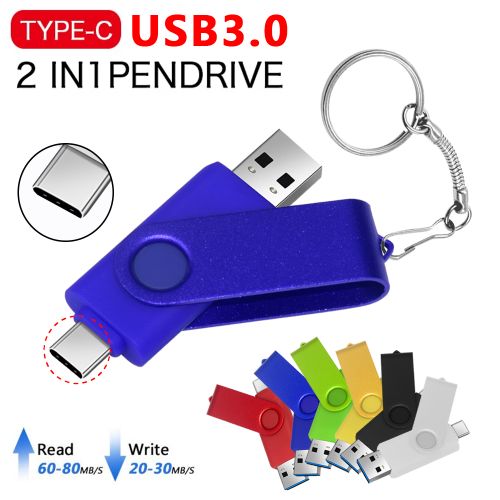 Clé USB 3.0 2 To Clé USB 1 To Pendrive 512g Otg Typec 1 To 2 To