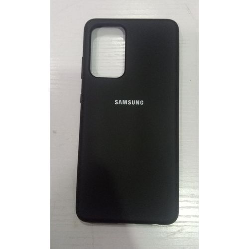 product_image_name-Samsung-Galaxy A52 Silicone Back Case - Black-1