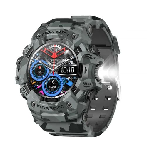 product_image_name-Generic-LC21 Smart Watch Men HD Screen Compass Flashlight Outdoor Sports Fitness Tracker Health Monitor IP68 Waterproof Smartwatch-1