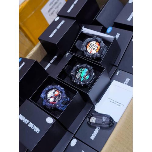 product_image_name-Generic-LC21 Smart Watch Men HD Screen Compass Flashlight Outdoor Sports Fitness Tracker Health Monitor IP68 Waterproof Smartwatch-8
