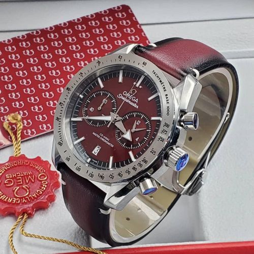 product_image_name-Omega-Luxury Fashion leather Wristwatch -2