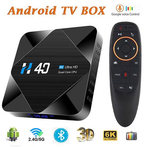 Generic Smart TV Box Android 10 HD Bluetooth WiFi 2.4G/5G Media Player 6K  Set Top Box