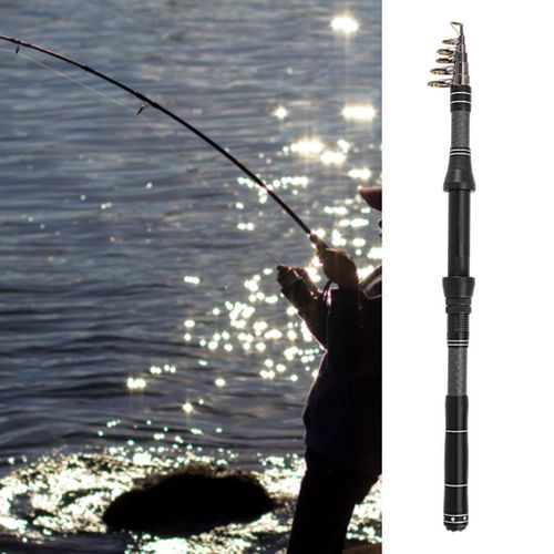 Generic Portable Fishing Rod Telescopic Fishing Rod - Carbon