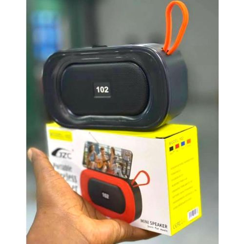 product_image_name-Generic-JZC 102 Portable Wireless Bluetooth Speaker With Radio & Solar-1