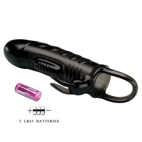 Pretty Love Sloane: Vibrating Penis Sleeve & Cock Ring for Couple's Pleasure - image 3