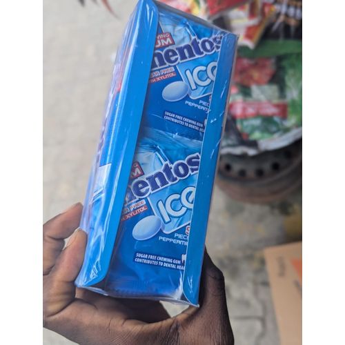Mentos Ice Peppermint Sugar-Free Chewing Gum (Bulk Pack)