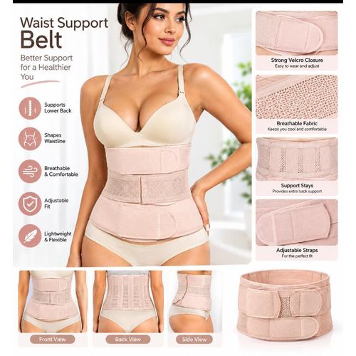 Generic Waist Support / Postpartum Abdominal Support Belt Free size