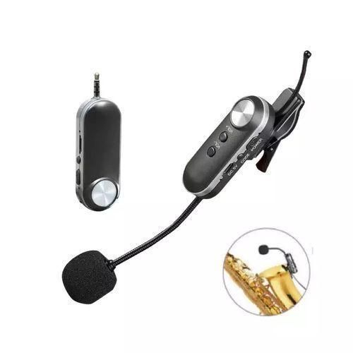 Generic UHF Wireless Microphone For Saxophone Musical Instruments Sax, Trombone, Horn, Trumpet Etc