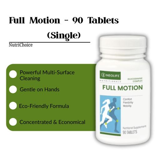 Nutrichoice Full Motion - 90 Tablets Advanced Glucosamine Formula for Joint Comfort & Mobility