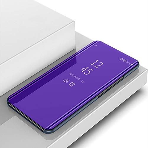 Generic Samsung Galaxy S7 Edge Plating Mirror Leather Case - Purple. - image 3
