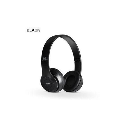 product_image_name-Generic-P47 Wireless Bluetooth Headphone Foldable Stereo Headset -Black-2
