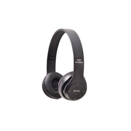 product_image_name-Generic-P47 Wireless Bluetooth Headphone Foldable Stereo Headset -Black-4