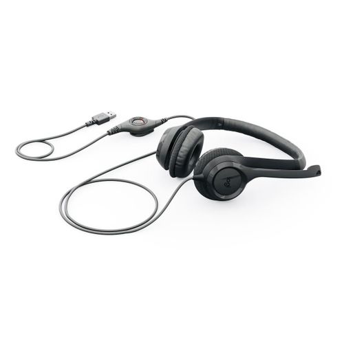 Logitech H390 USB wired Computer Headset With enhanced digital audio and inline controls - image 3