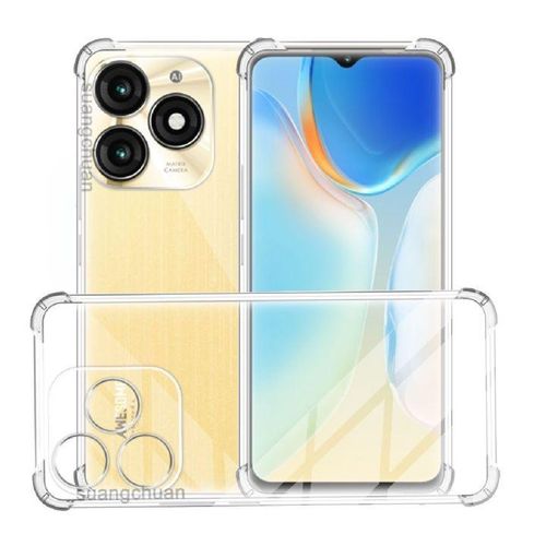 itel  A70 / A50 Sleek Design Transparent Case –Drop Protection with Camera Guard