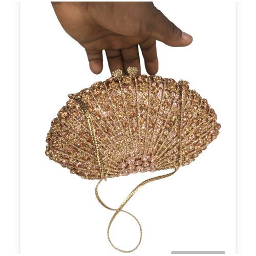 Metallic gold hotsell clutch purse