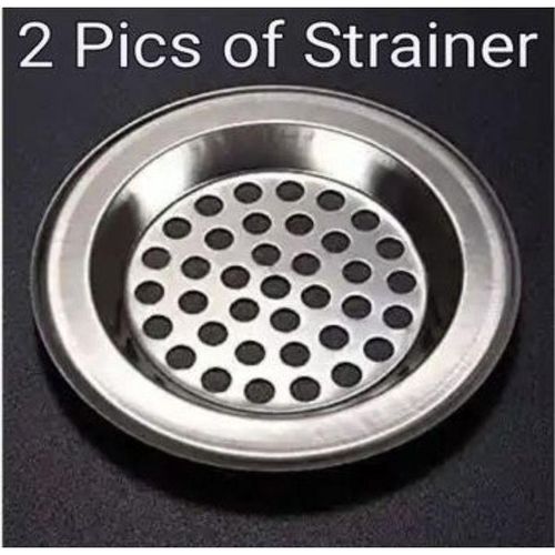 product_image_name-Generic-Kitchen/ Bathroom Aluminium Sink Strainer Filter 2PCS-1