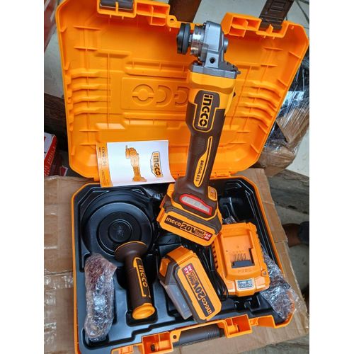 product_image_name-Ingco-20V Brushless Cordless Angle Grinder (Full Kit) with 2 batteries -1