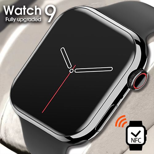 product_image_name-Generic-New IW9 Smart Watch Men NFC Bluetooth Call Wireless Charging GPS Tracker Women Custom Dial 500+ SmartWatch-1