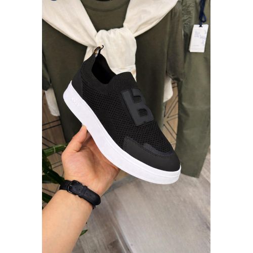 Fashion Black Boss Men Casual Sneakers
