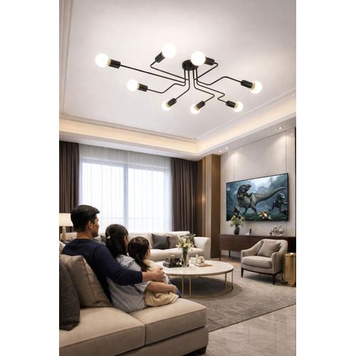 product_image_name-Lighting-Exclusive New Modern creative Black ceiling led chandelier light -1