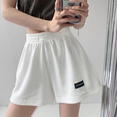 Women's Athletic Shorts Casual High Waisted Running Shorts Pockets