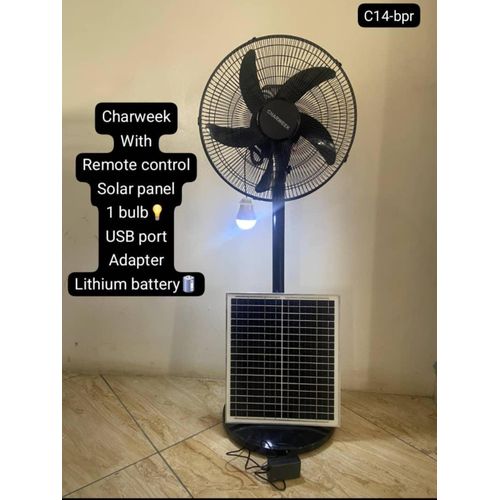 CHARWEEK Solar fan