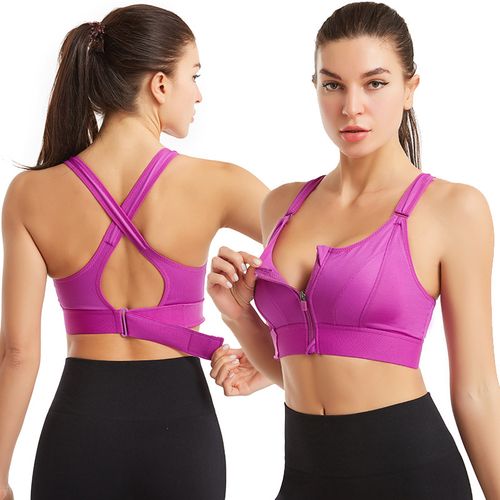 Generic Sports Bra For Women,Yoga Bra,Running Bras Workout Athletic Bras（Pink）