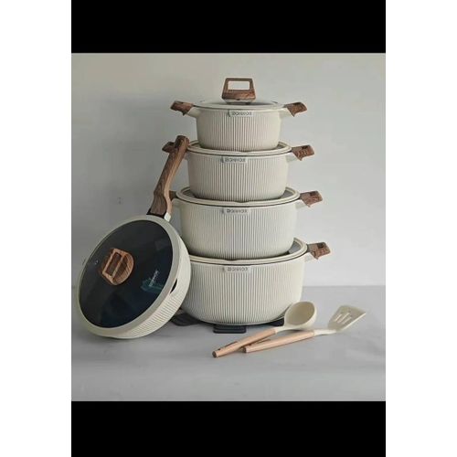 product_image_name-Generic-High Quality Non-Stick Granite Cookware Pot Set – Durable, Scratch Resistant, and Elegant-1