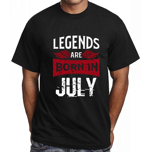 product_image_name-Fashion-Legends Are Born In July Birthday Fashion Unisex T-shirt - Black-1