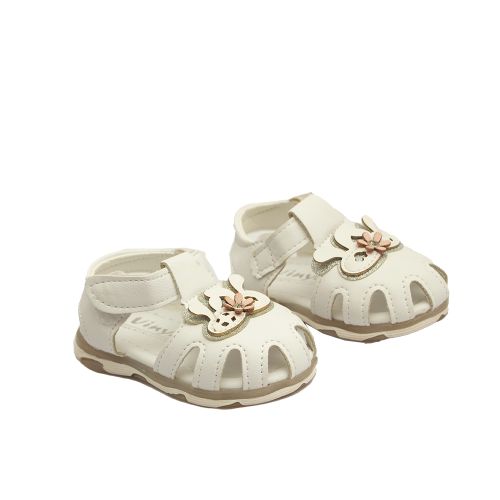 Baby White Sandals, Babies & Kids, Babies & Kids Fashion on Carousell