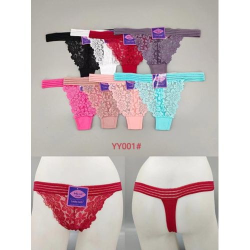 Pink Lace Knickers, Ladies Underwear