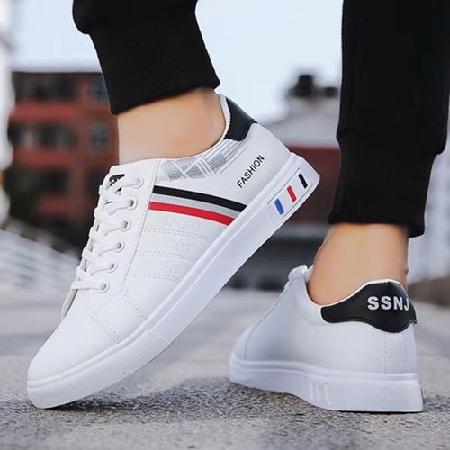 product_image_name-Fashion-Rover Gentlemen Sneakers - White-1