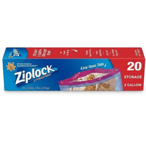 Generic 20 Pieces Ziplock Nylon Bag - Extra Large Size