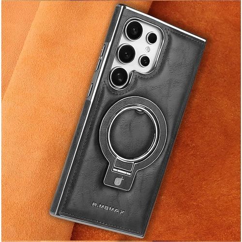 product_image_name-Generic-Samsung Galaxy S25ULTRA Quality Leather Magnetic Ring Case-1