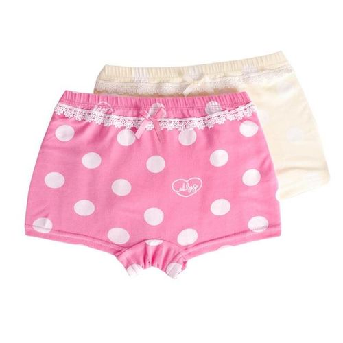 Fashion girl underwear 2 units / lot soft organic cotton panties teen ...