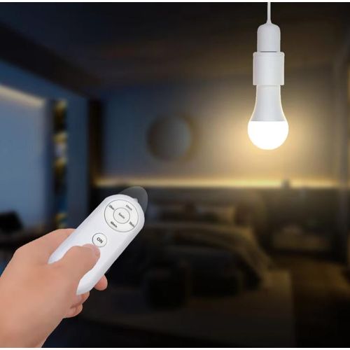Generic E27 Screw-Base Wireless Light Socket/Wireless Remote-Controlled Smart Timer Light Socket Adapter - image 8