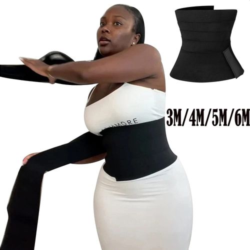 Generic (6M)Postpartum Belly Band Pregnant Women Slimming Tummy Compression  Wrap Belt Adjustable Banda JIN