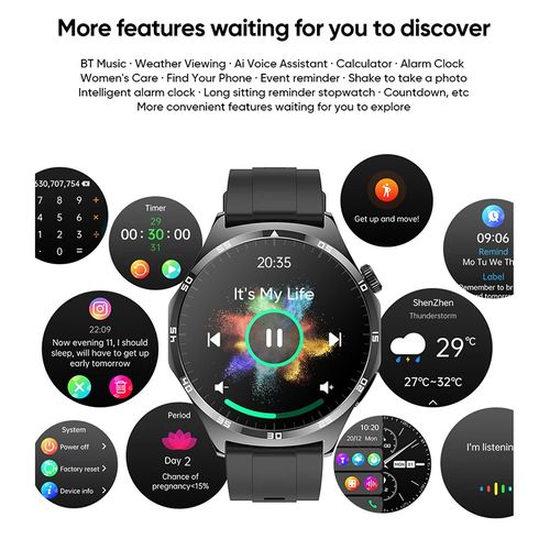 product_image_name-Generic-2024 New Medical Grade Smartwatch ECG+PPG+HRV Body Temperature Smart Watch-5