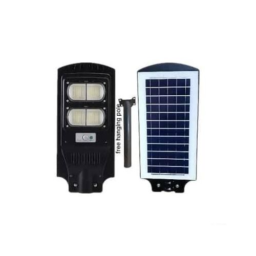 Generic Led 120W Solar Street Light With Remote Control (2 Eyes)