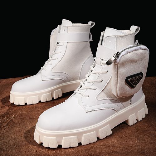 Fashion Men's Boots New Comfortable Outdoor High-top Shoes | Jumia