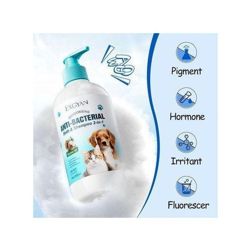 product_image_name-Generic-Organic Dog Shampoo Puppy Grooming Set Natural Oatmeal Honey for Pet Cleaning & Bathing Dog Cat Wash - Bathing Shampoo Dog Cat Wash Odour Control  Tick & Itchy Dog Cat-2