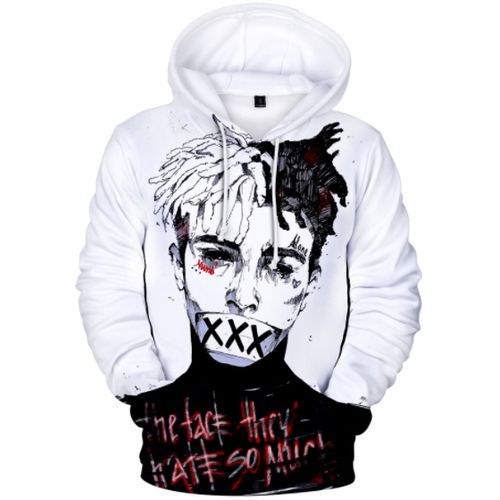 Fashion Xxxtentacion Hoodie Men s Rapper Lil Peep 3d Print Sweatshirt Long Sleeve Jumia Nigeria