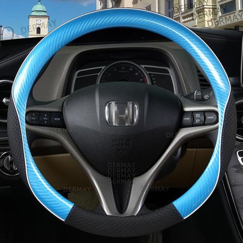 Generic For Honda Civic 2004 2006 2007 2008 2009 2012 2013 2014 2015 Car Steering Wheel Cover Pu Leathercarbon Fiber Auto Accessories Jumia Nigeria