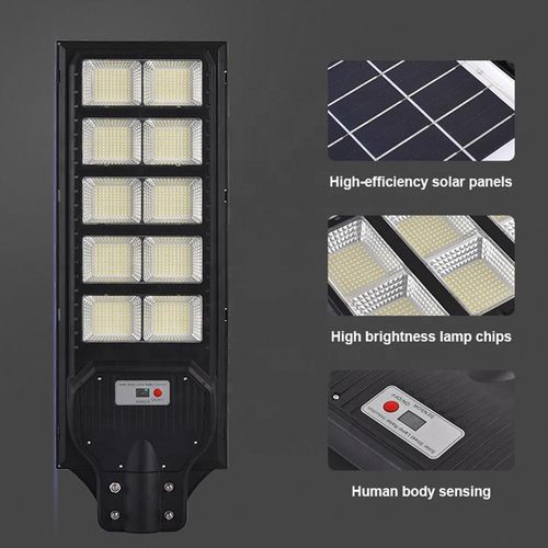 Generic Integrated Commercial Solar Street Light (Radar Motion Sensor Type) With Free pole