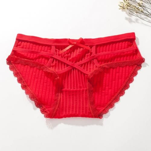 Fashion Hot Sexy Panties Women Low-waist Solid Female Underwear Cross Strap  Briefs