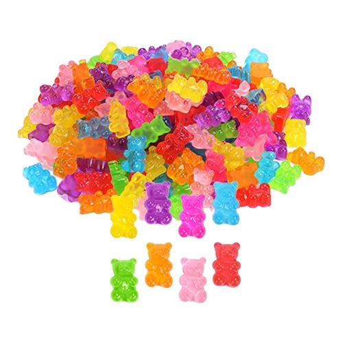 Generic 50 Pieces Nail Charms Gummy Bear Nail Charms For Nail Art  Decorations